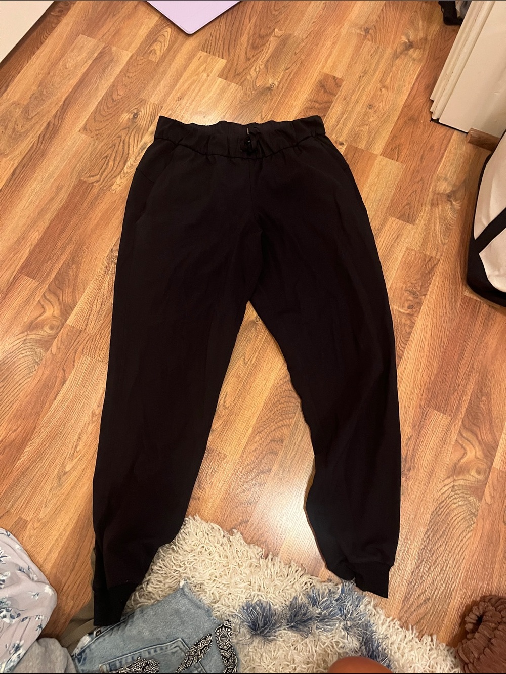lululemon athletica Black Track Joggers